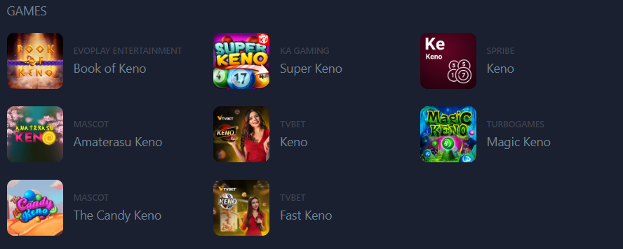 Jogue Keno Online nos Melhores Cassinos de 2024 2